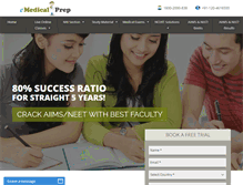 Tablet Screenshot of emedicalprep.com